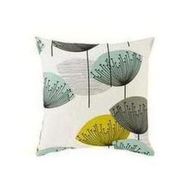 Sanderson Dandelion Clocks Cushion Aqua Sanderson Dandelion Clocks Cushion Aqua